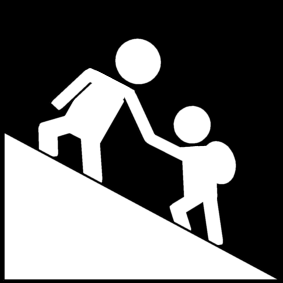 caregiver & client / educator & client